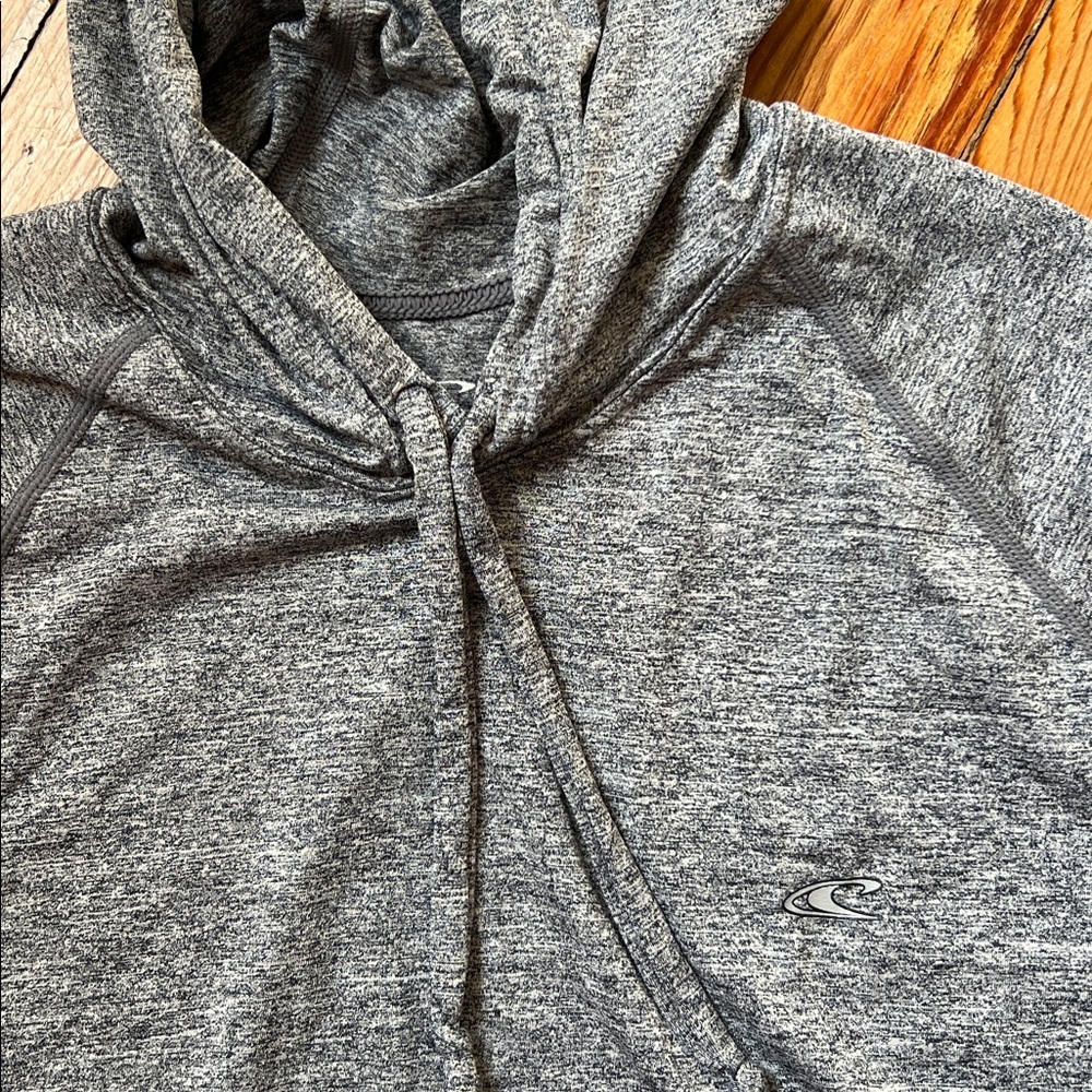 O'Neill MEN'S 24/7 HYBRID UV LONG SLEEVE SURF HOODY - GRAPHITE - Picture 4 of 12